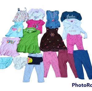 Girls 18 piece 18-24 months Lot